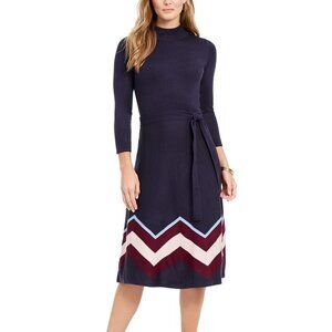 Vince Camuto Mock-Neck sweater Dress